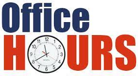 office hours 